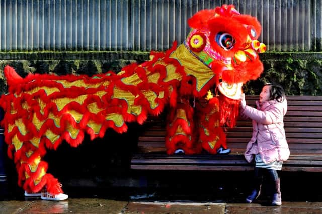 Photo Neil Cross
Chinese New Year celebrations in Preston
Joanna Zhu with a lion