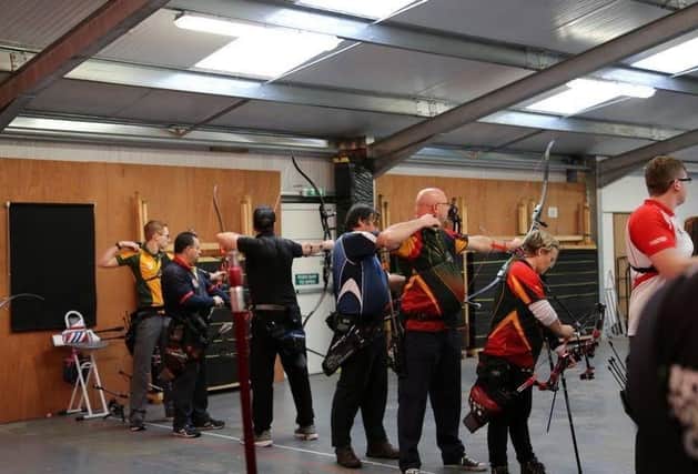 The Bowmen of Pendle and Samlesbury's first archery competition of the year