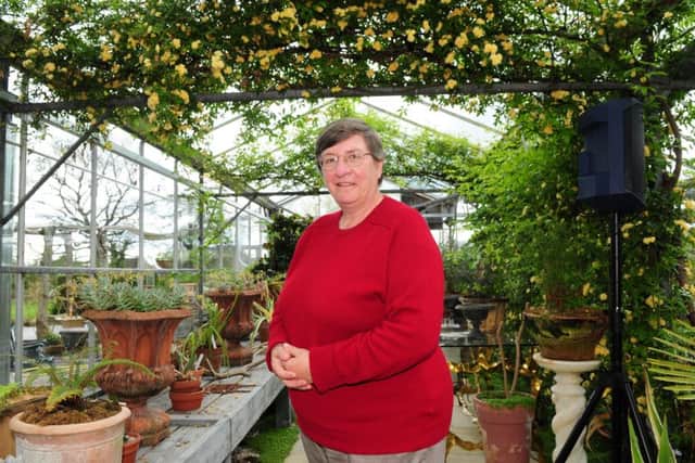 Celebrity gardener Christine Walkden at The Glasshouse in Ribchester