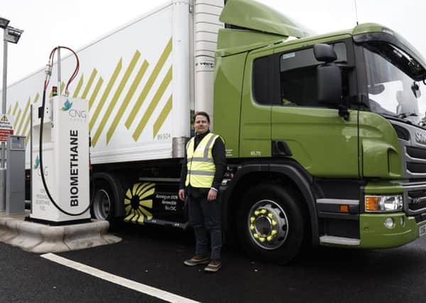CNG fuelling station, a Waitrose truck and Philip Fjeld, Chief Executive Officer, CNG Fuels.
www.matthowell.co.uk