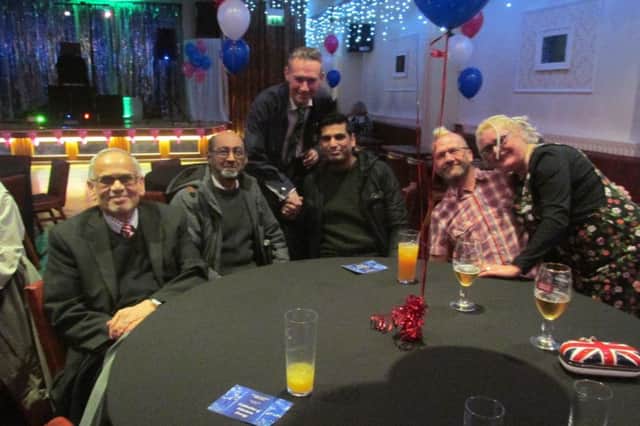 Members of Broadgate Residents Action Group at British Aerospace Club