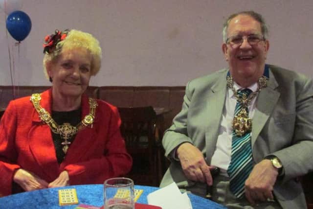 Preston Mayor Coun John Collins and his Mayoress, Joan McGinty at the Broadgate Residents Action Group celebration event
