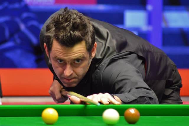 Ronnie O'Sullivan at the Guild Hall (photo: Michael Ellison)