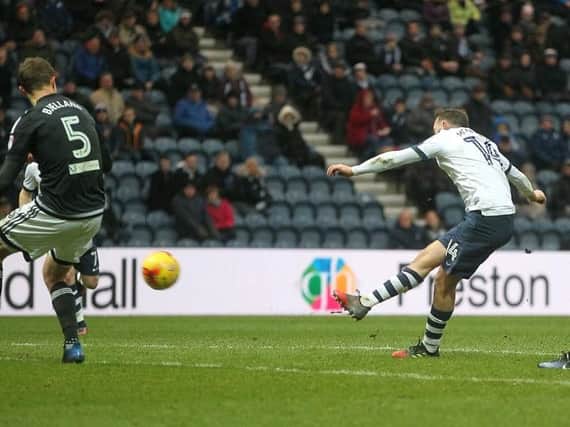 Aiden McGeady fires in his second goal.