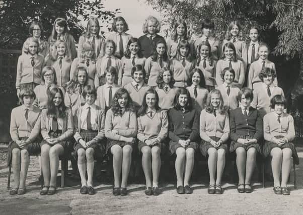 Winckley Square Convent....year nine group of 1970/71
Catheirne Pascucci( nee Callagher) to sent it in, is second from the left on the second row and her twin sister Helen Forbes is second left on the top back row