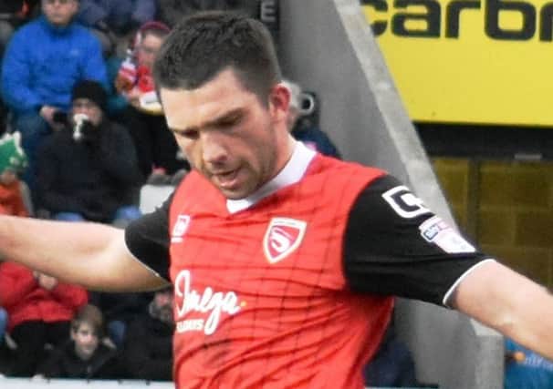 Alex Kenyon came off injured when Morecambe lost to Barnet on Tuesday