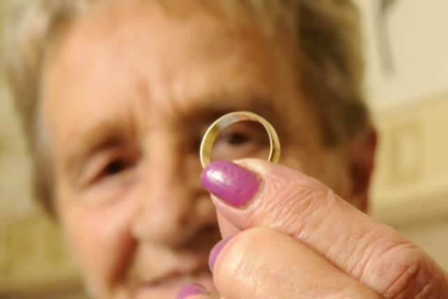 Christine Edmondson has had the wedding ring she lost, returned after almost 6 years.