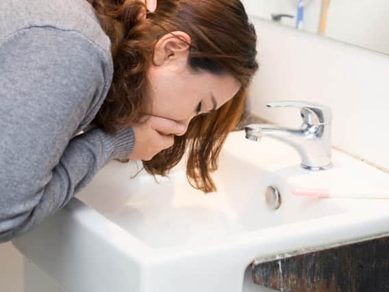Morning sickness can be worse if you're expecting a girl