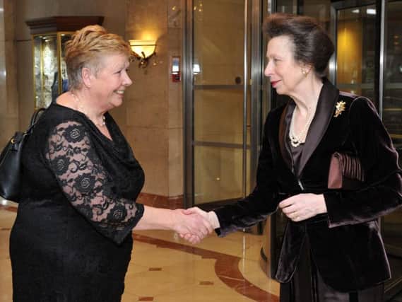 Carole Cochrane with Princess Anne