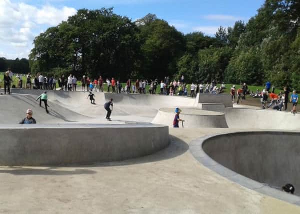 Grand opening of Moor Park skate park