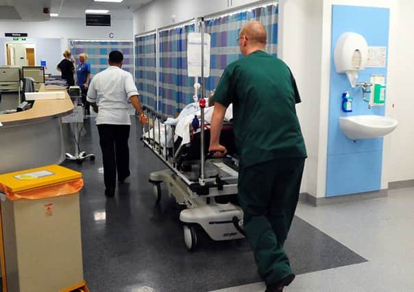 NHS staff under pressure