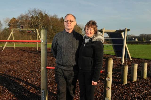 Fundraisers Paula and Barry Hesmondhalgh who have raised thousands of pounds  for heart screening for local young people following the death of their son Matt at the age of 22