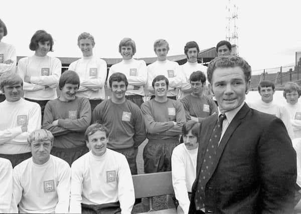 Alan Ball Snr and his Preston North End squad