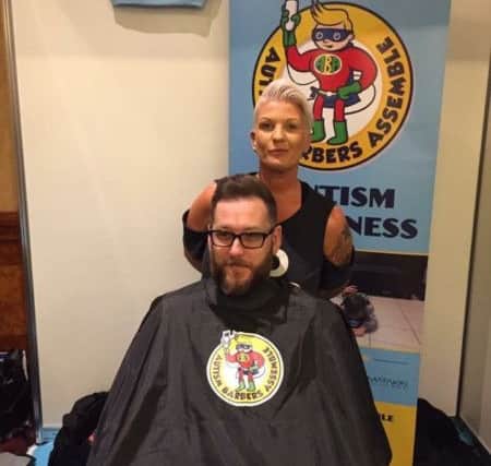 Andrea Tierney-Smith, who offers free haircuts to army veterans after her partner who was former military committed suicide.
REAL LIFE STORY