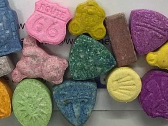 Four girls aged 13 are recovering at home after being taken to hospital for symptoms linked to ecstasy tablets.  Photo: Fiona Measham, The Loop
