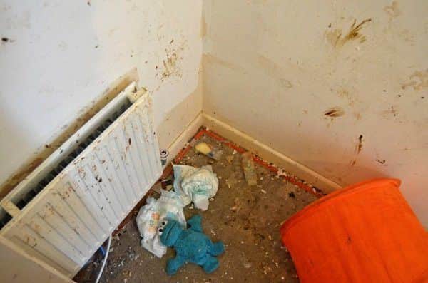 Used nappies and faeces on the walls of a house where four children were living in Leyland. Their parents admitted child neglect when they appeared at Preston Crown Court on March 8, 2017