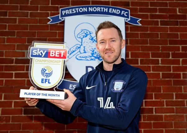 Aiden McGeady has been named the Championship's player of the month for February