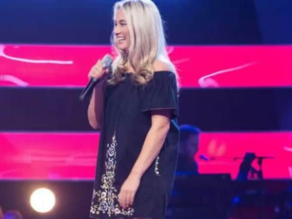 Hayley Eccles on The Voice