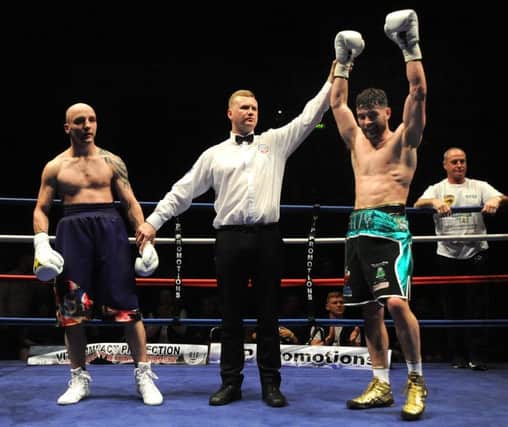 Scott Fitzgerald defeated Andrej Cepur at the Guild Hall on Saturday