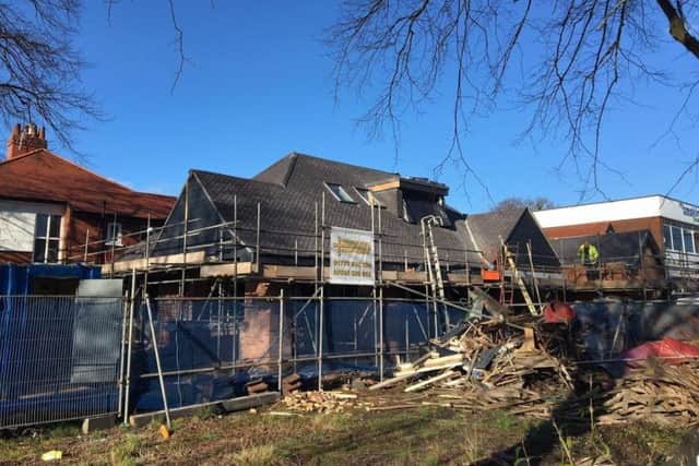 The 100-year-old bungalow in Liverpool Road, Penwortham, being turned into Lime Bar and Lounge