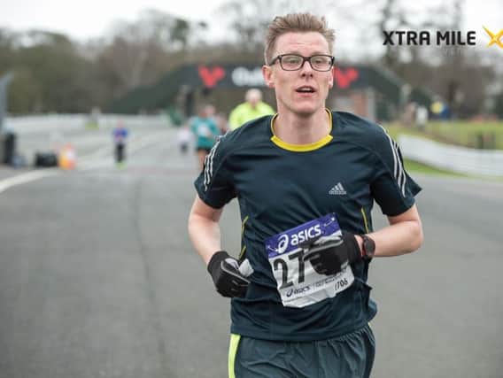 Andrew Sissons who is doing the marathon in Paris for ward 24 at Royal Preston Hospital