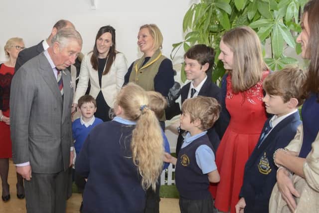 Prince Charles visits Dewlay Cheesemakers in Garstang