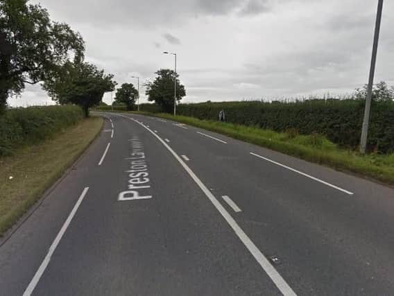 Drivers in the Garstang area are reporting delays following a crash.