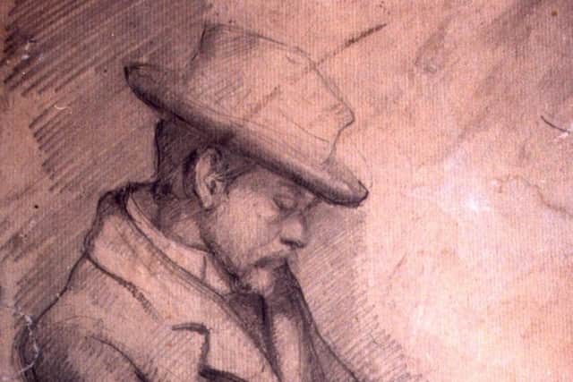 Sketch of Jack the Ripper suspect Francis Thompson