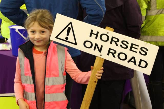 Ulnes Walton Bridleways Association (UWBA)  led a Wear Anything Pink Ride in aid of Cancer Research UK and Dementia UK. Evie Jackson