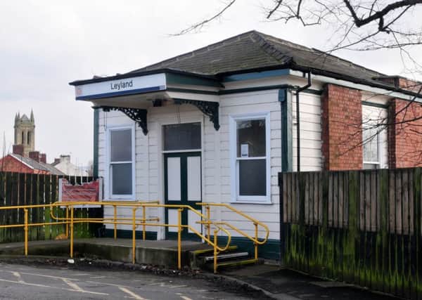 Photo: David Hurst
Leyland Railway Station former ticket office.