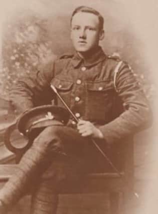 Thomas Whalley who was born in Chorley in about 1892. He was a member of 10th Battalion of the Loyal North Lancashire Regiment