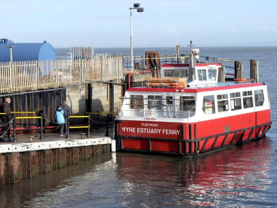 Knott End to Fleetwood ferry