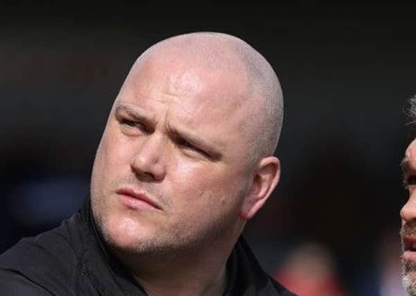 Jim Bentley has seen his Morecambe players lose seven straight league games