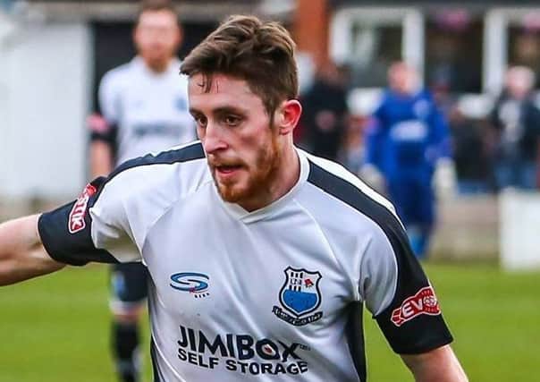Adam  Dodd is hoping to recover from a bout of illness to figure against Glossop (photo: Stefan Willoughby)