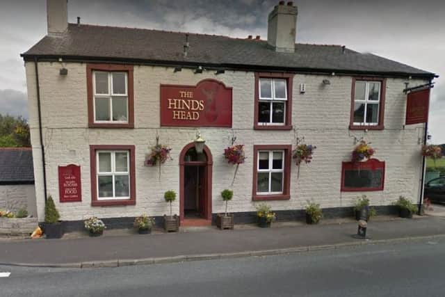 Hinds Head Hotel, pub/bar/nightclub, Preston Road, Charnock Richard, Chorley