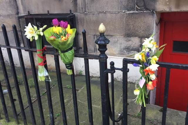 The scene of the crash in which an elderly woman died on King Street, Lancaster.