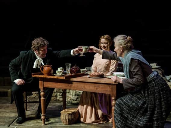 Colin Connor, Natasha Davidson and Susan Twist. Photo: Richard Davenport
