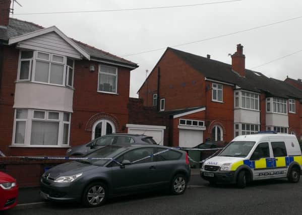 The scene of the stabbing in Makinson Avenue, Hindley