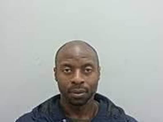 Luke Adimora, 47, has been jailed 
Pic: Lancashire Police