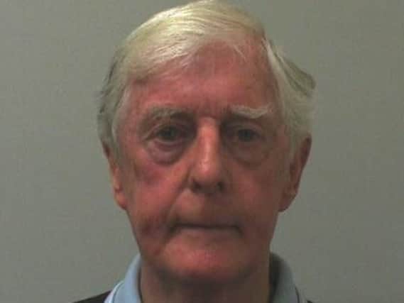 John Gilbert Blacktop, 81, of Marine Road West, Morecambe was found guilty in his absence of over 30 sex offences at Bradford Crown Court.
Pic: Lancs Police