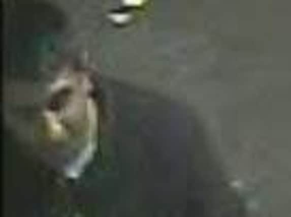 Police would like to speak to this man in connection with the incident. 
PIC: GMP