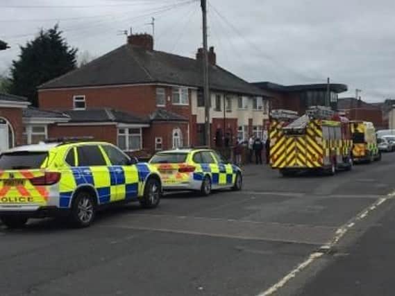 The man, who is in his eighties, was driving his car along Saint Gregory Road in Fulwood at around 10am when the incident happened.
Pic: Lancs Police