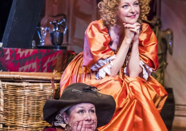 A scene from Nell Gwynn, which is at Blackpool Grand Theatre