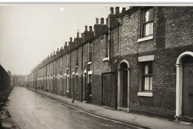 Atkinson Street, Preston, which was home to the 'Fighting Browns'. The street has long since been demolished
