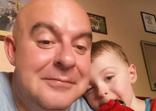 Iskender Levent and his son Samuel