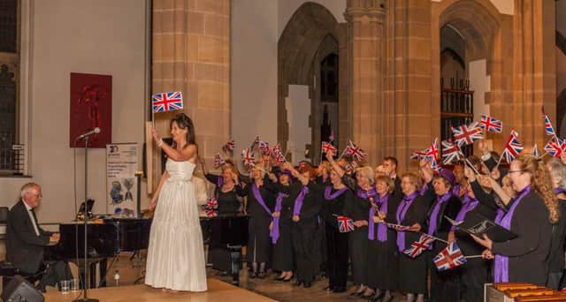 The grand finale of Rosemere's Spring Concert for its 20th anniversary