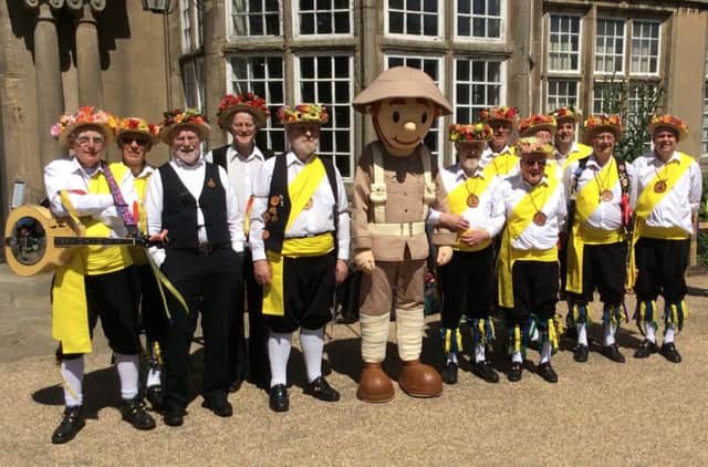 Leyland Morris Men at an event in Astley Park in 2016 to commemorate the First World War
