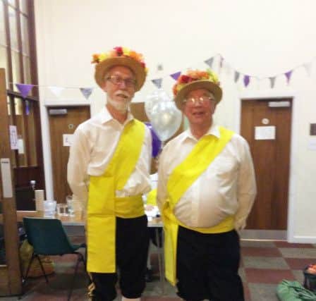 Roy Smith and Mike Bailey of Leyland Morris Men