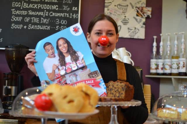 Woodchats owner Ruth Phillips has previously come up with special Chorley Cakes to fundraise for Comic Relief