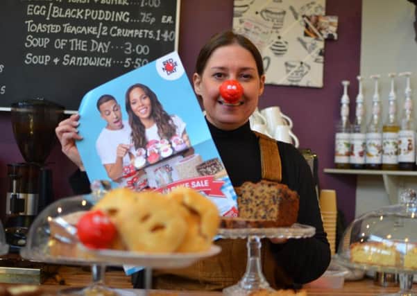 Woodchats owner Ruth Phillips has previously come up with special Chorley Cakes to fundraise for Comic Relief